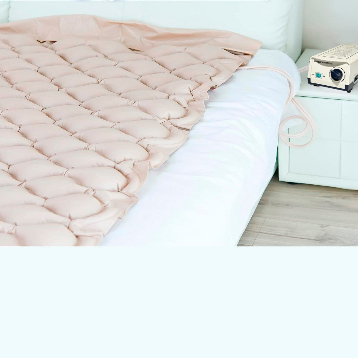 Colchón Antiescaras Motor Silencioso + Kit De Reparacion P4000w