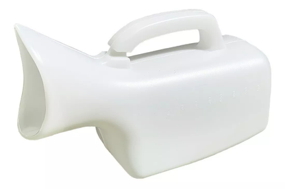Pato Urinario Femenino Cuello Corto Portatil 1 Lt