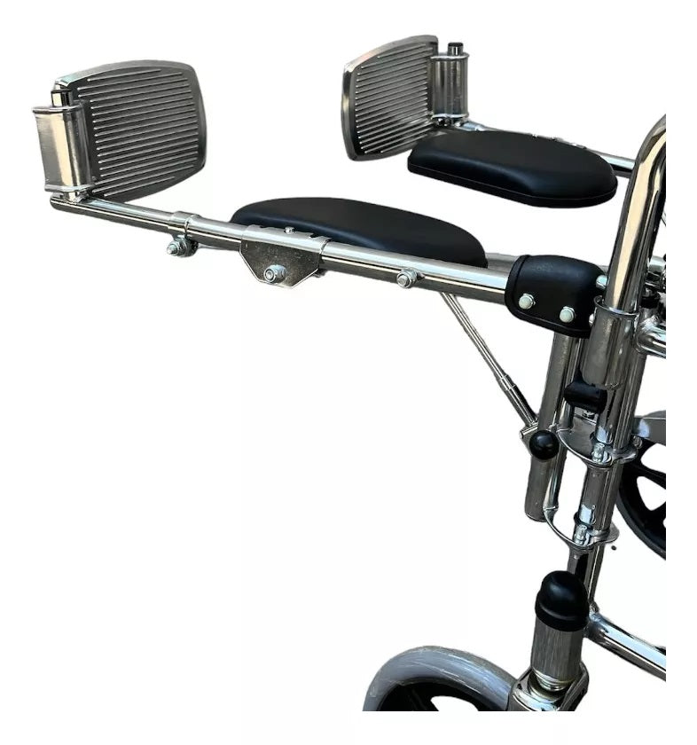 Silla De Ruedas Traumatologica Plegable Freno Manual
