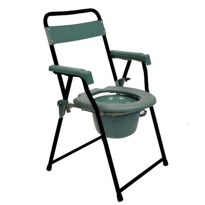 Baño Económico Wc Portátil Básico Plegable Con Recipiente