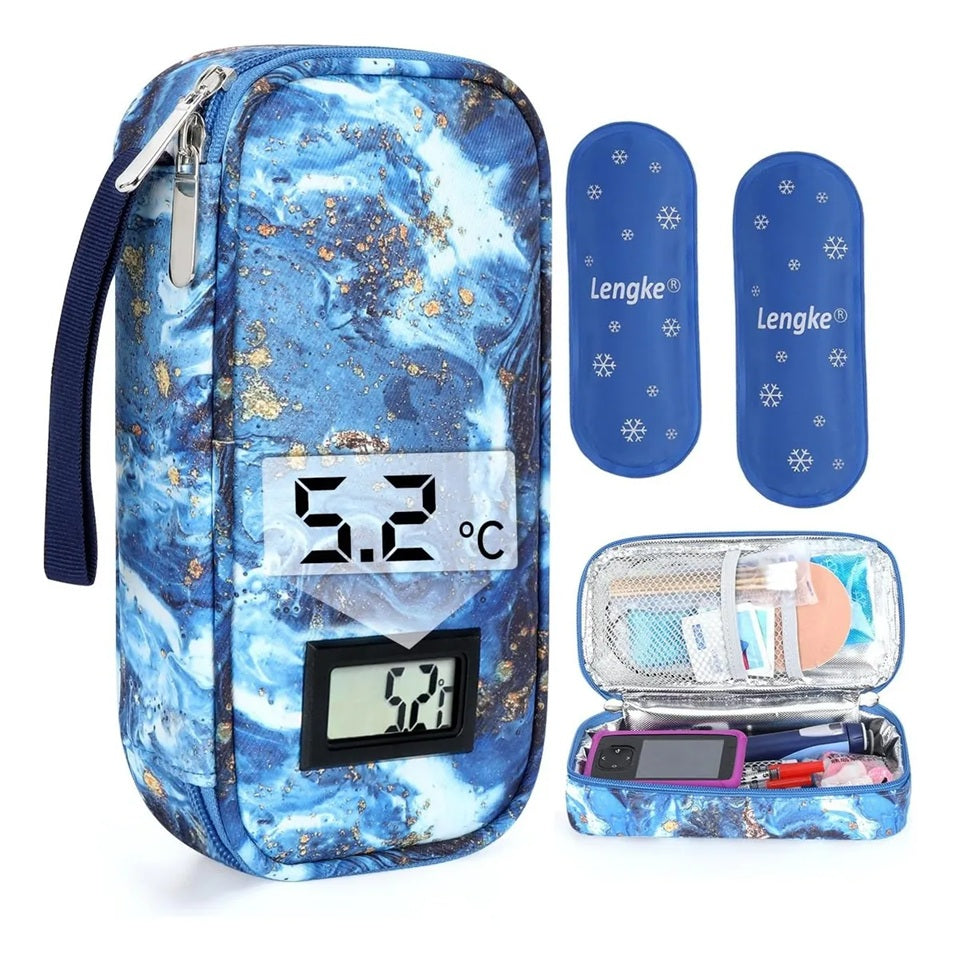 Bolso Estuche Cooler Porta Insulina Refrigerante Para Viaje
