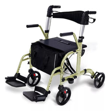 Andador Burrito Ortopédico Plegable Asiento 4 Ruedas 2 En 1