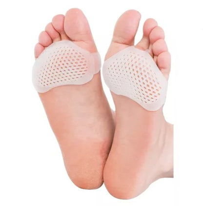 Par Almohadilla Cojin Malla Silicona Dedos Metatarso