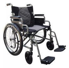 Silla De Ruedas Plegable Bariatrica Rueda Neumatica