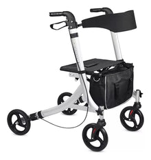 Andador Burrito 4 Ruedas Plegable Con Asiento