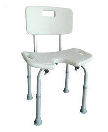 Silla De Ducha Con Rebaje Respaldo Altura Ajustable