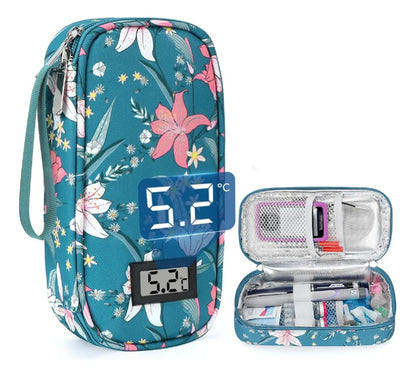 Bolso De Viaje Estuche Porta Insulina Refrigerante Cooler