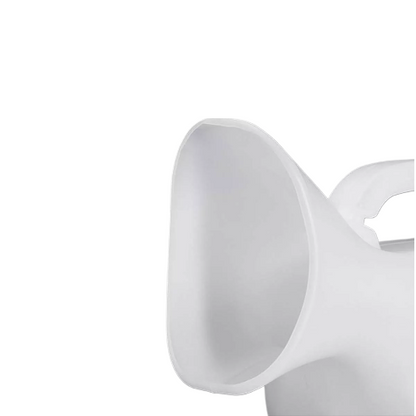 Pato Urinario Femenino Cuello Corto Portatil 1 Lt