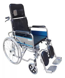 Silla De Rueda Neurológica Reclinable Con Balde