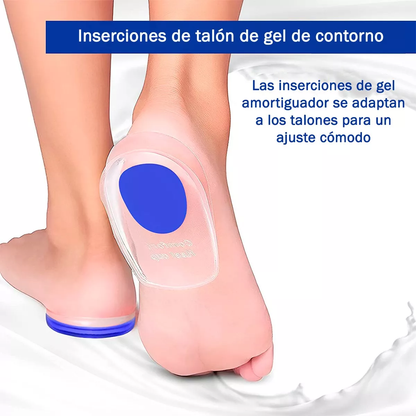 Plantillas Ortopedicas Taloneras Silicona Espolon - Fascitis