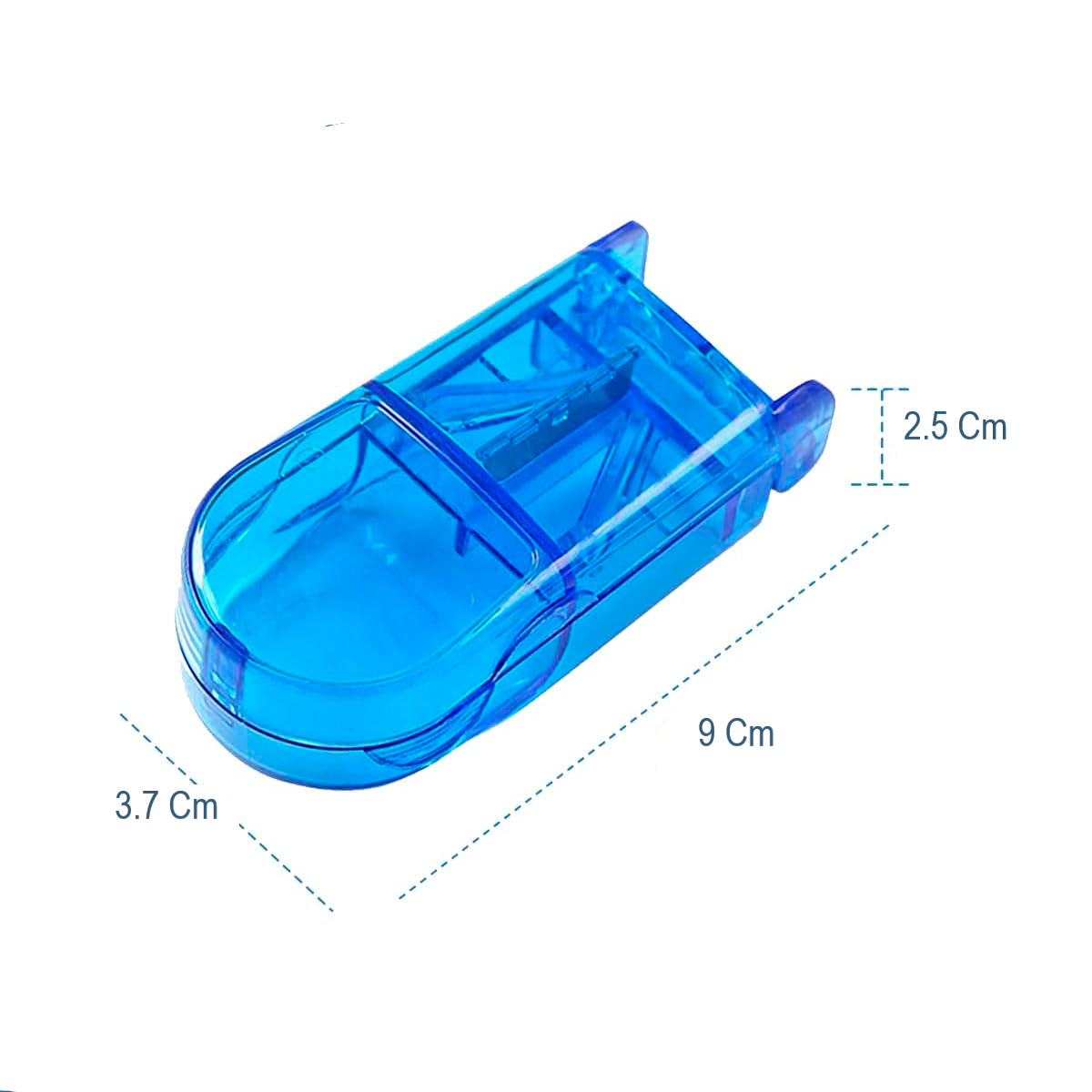 Pastillero Organizador Cortador Dosificador Pastilla