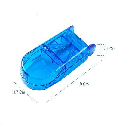 Pastillero Organizador Cortador Dosificador Pastilla