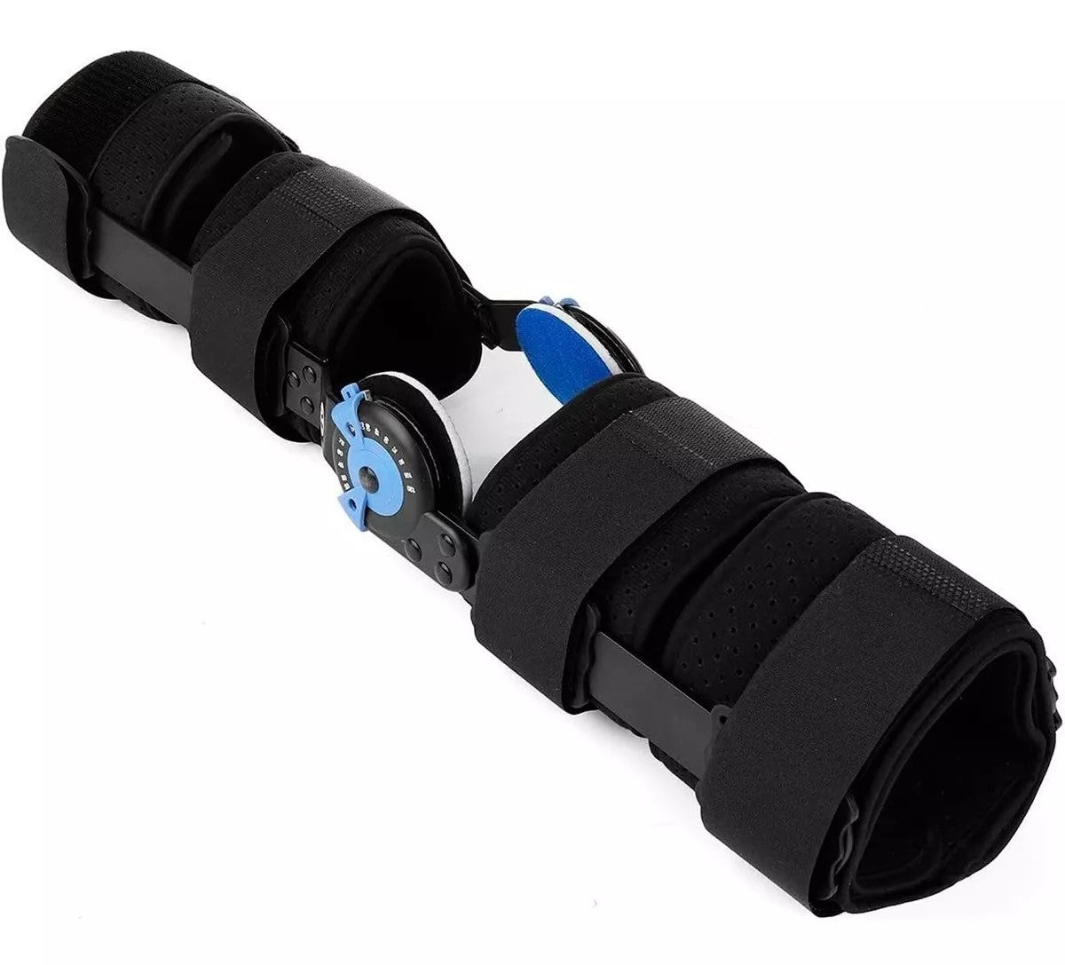 Rodillera Rom Con Bisagras Ajustable De 0 A 120 Grados