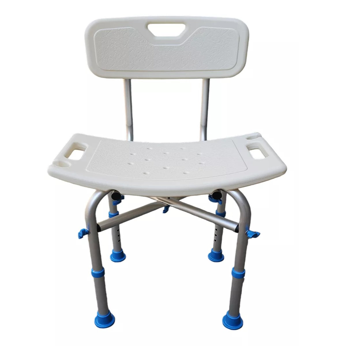 Silla De Ducha Base Reforzada Antideslizante Aluminio