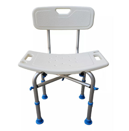 Silla De Ducha Base Reforzada Antideslizante Aluminio