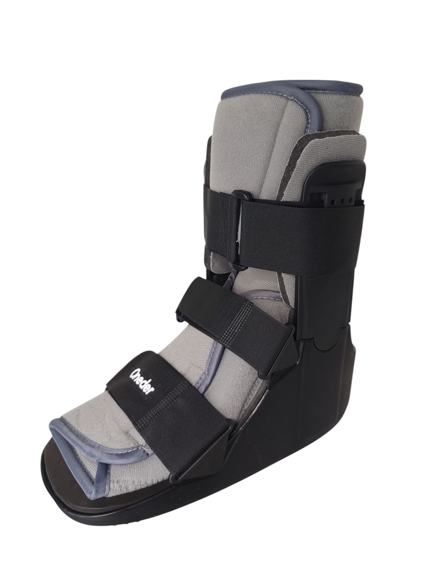 Bota Ortopédica Corta Cam Walker Para Pie Baja Negra Oneder