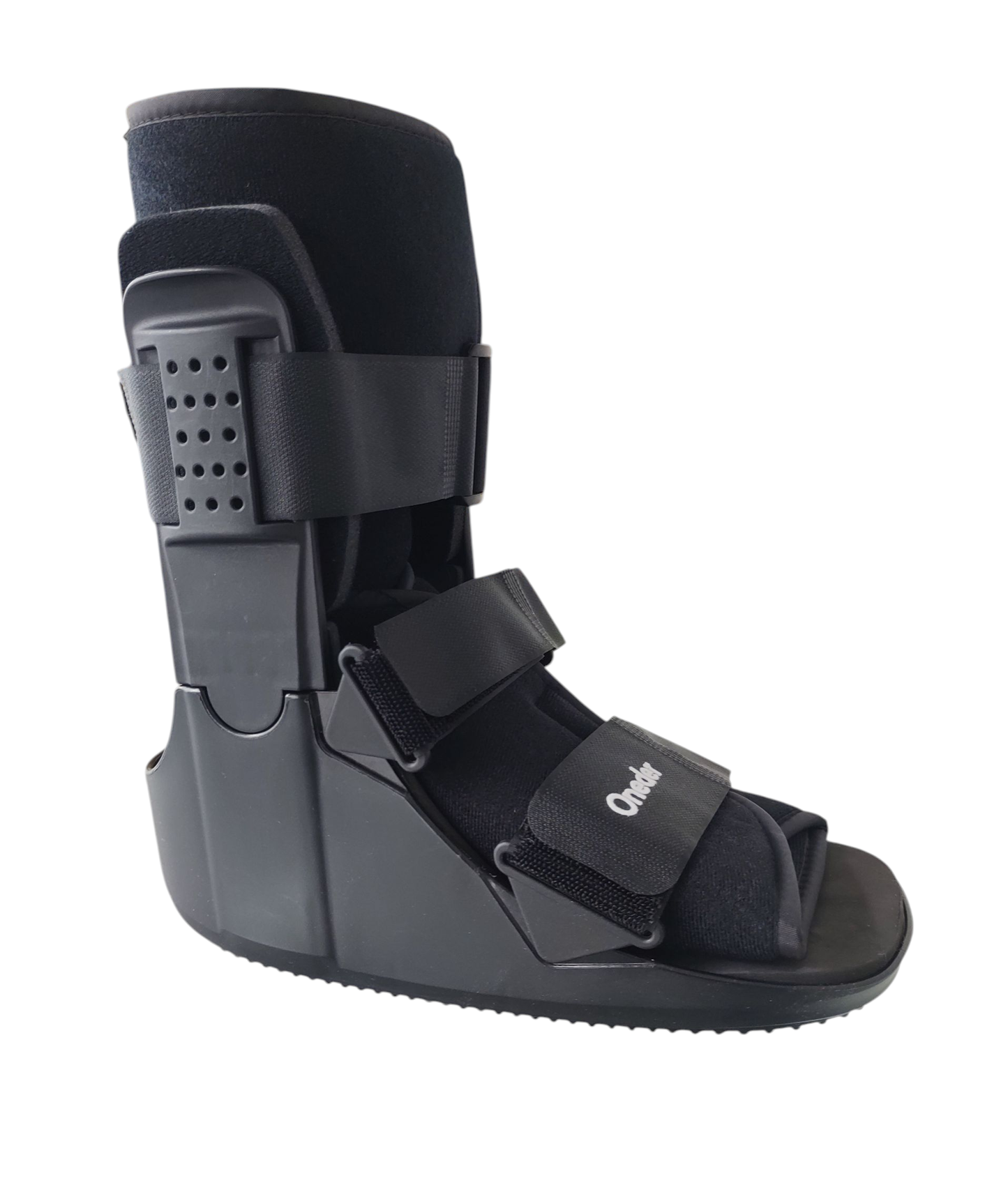 Bota Ortopédica Corta Cam Walker Para Pie Baja Negra Oneder