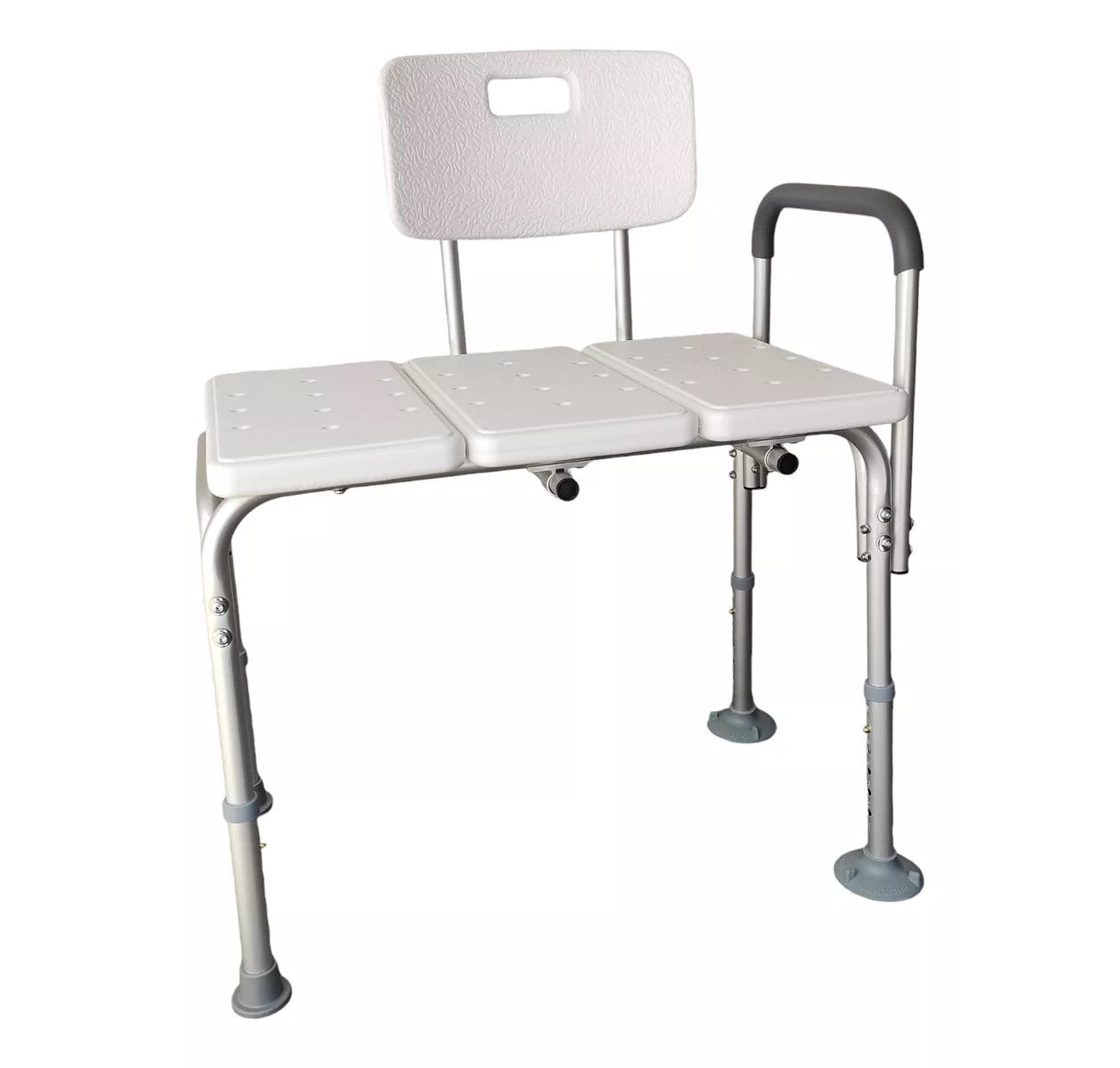 Silla Piso De Ducha Aluminio Para Transferencia Baño Tina