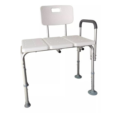 Silla Piso De Ducha Aluminio Para Transferencia Baño Tina