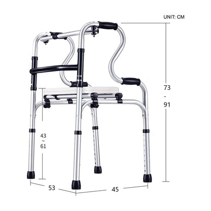 Baño Inodoro, Silla Ducha Y Andador Portátil Multiuso
