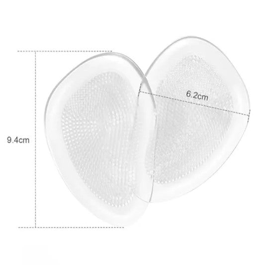 Par  Almohadilla De Silicona Para Metatarso  Con Adhesivo
