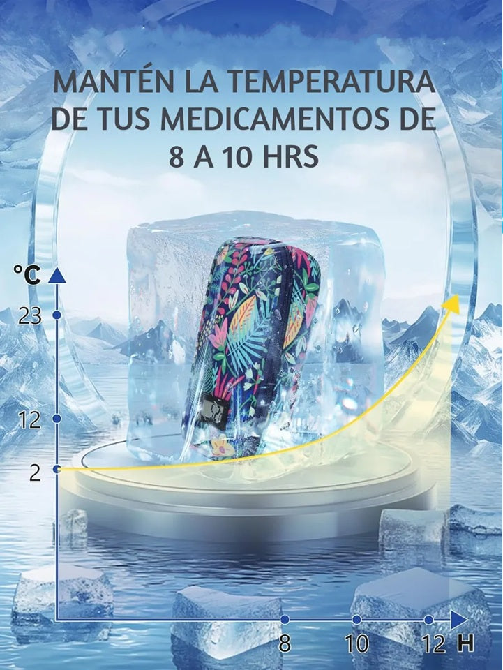 Estuche Bolso Porta Insulina Para Viaje Traslado Medicamento