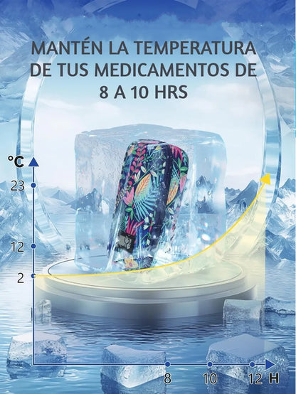 Estuche Bolso Porta Insulina Para Viaje Traslado Medicamento