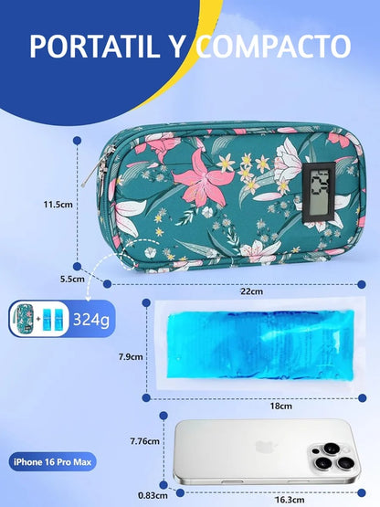 Bolso De Viaje Estuche Porta Insulina Refrigerante Cooler
