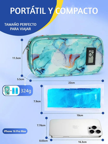 Bolso Para Viaje Estuche Porta Insulina Cooler Medicamento