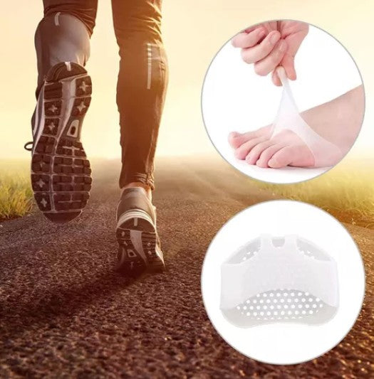 Par Almohadilla Cojin Malla Silicona Dedos Metatarso