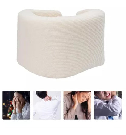 Cuello Collarin Cervical Blando Ortopedico Blanco