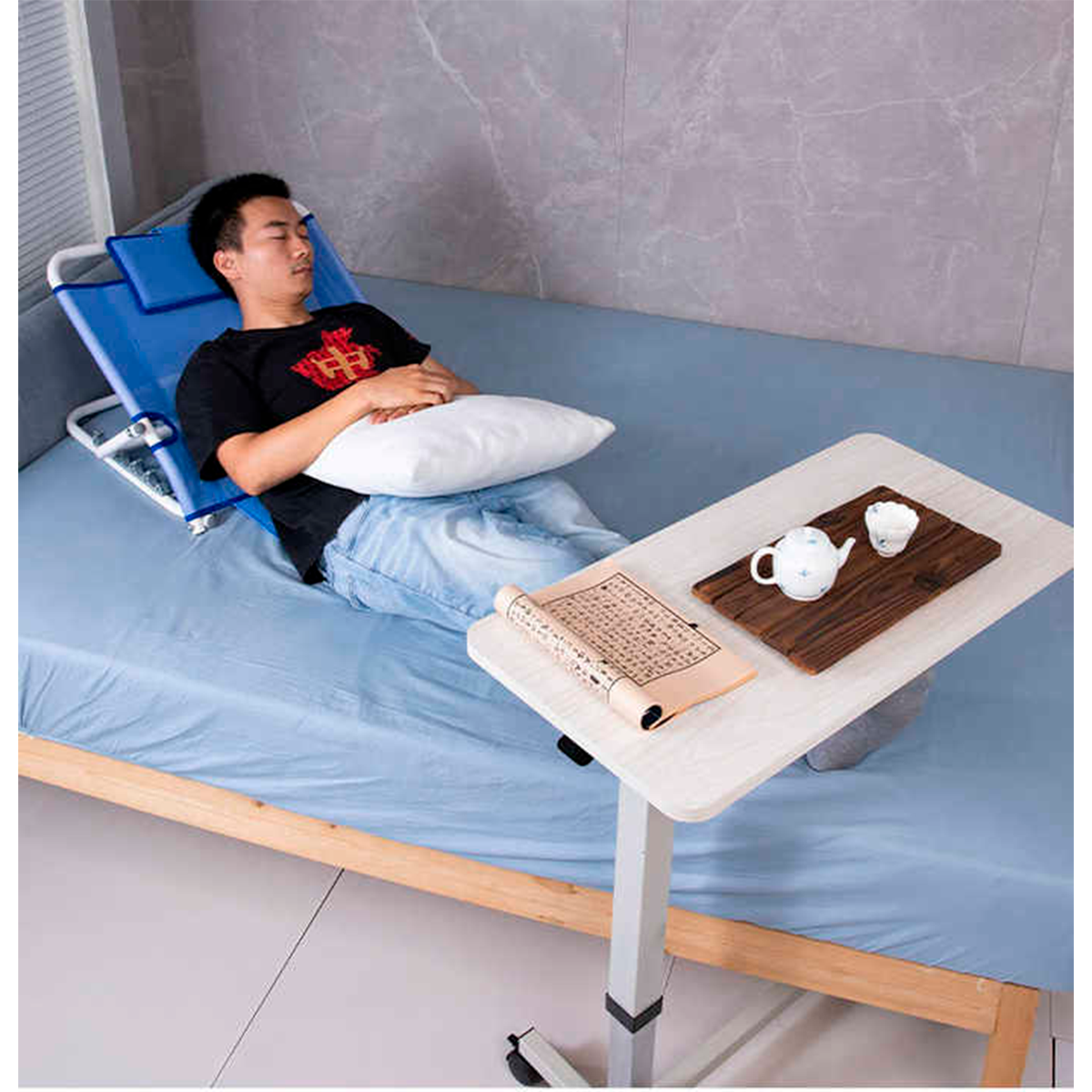 Respaldo Cama Portátil Plegable