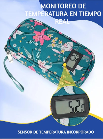 Bolso De Viaje Estuche Porta Insulina Refrigerante Cooler
