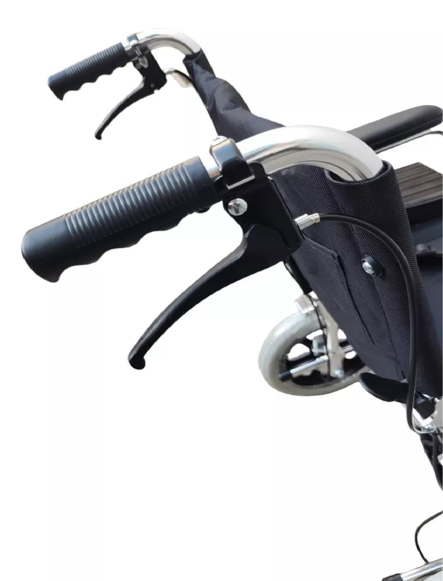 Silla de Ruedas De Paseo Aluminio Plegable