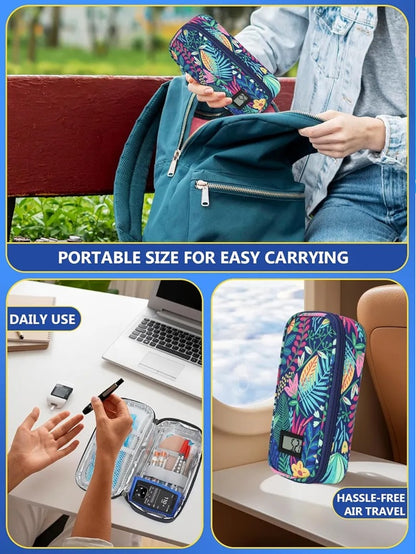 Estuche Bolso Porta Insulina Para Viaje Traslado Medicamento