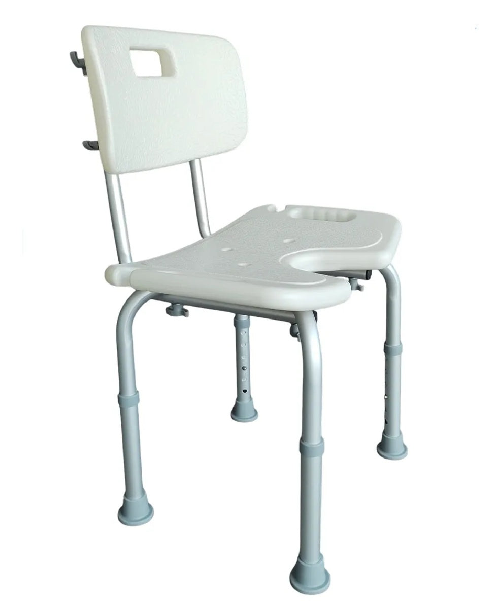 Silla De Ducha Con Rebaje Respaldo Altura Ajustable