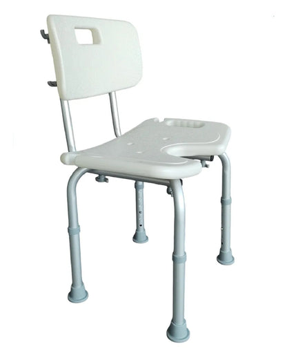 Silla De Ducha Con Rebaje Respaldo Altura Ajustable