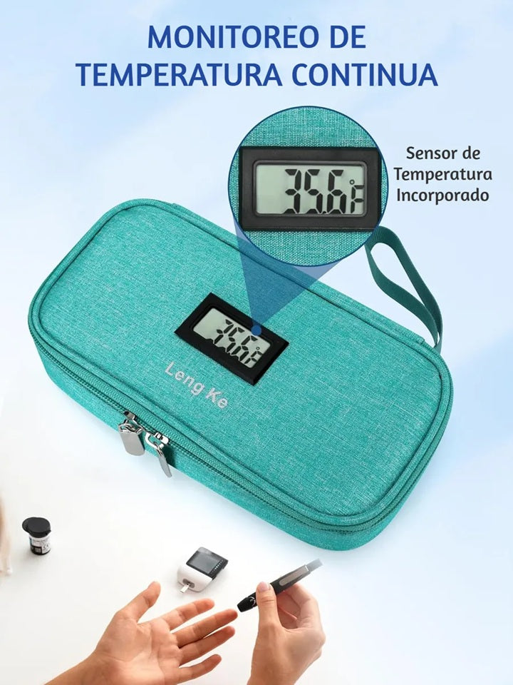 Bolso Estuche Para Viaje Porta Insulina Cooler Refrigerante