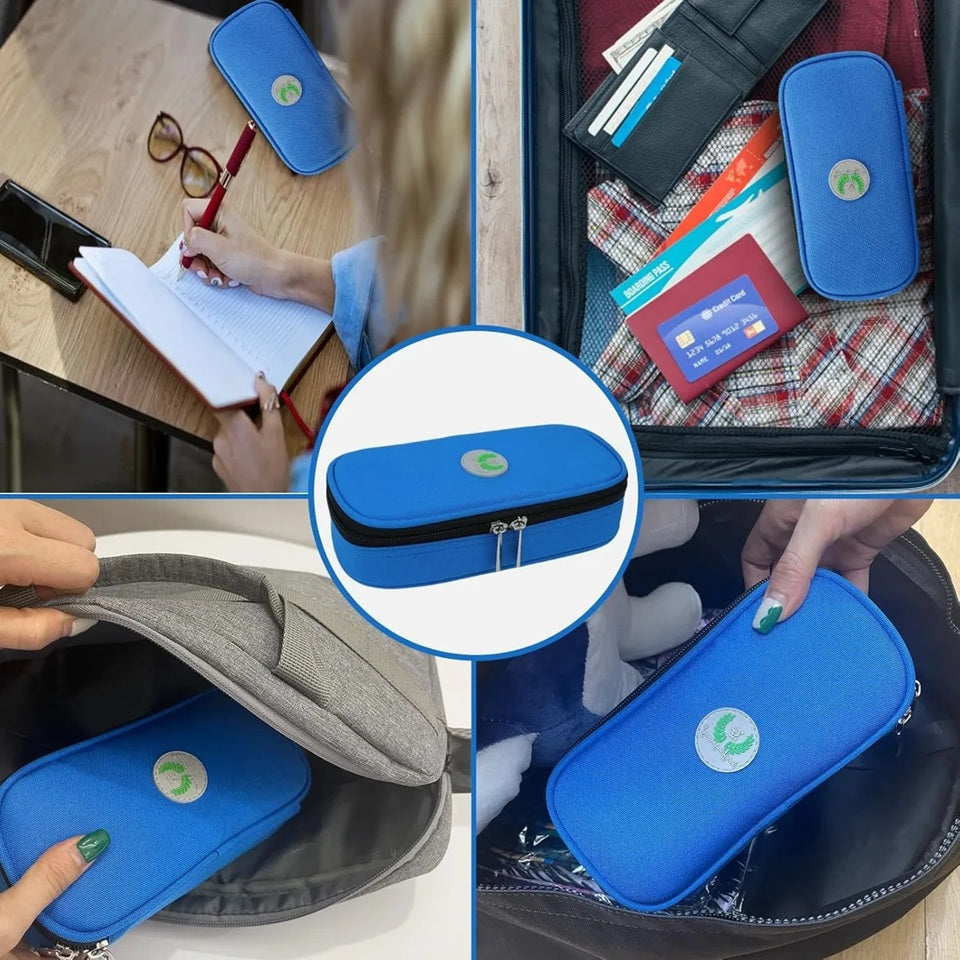 Bolso Portatil Estuche De Viaje Porta Insulina Refrigerante