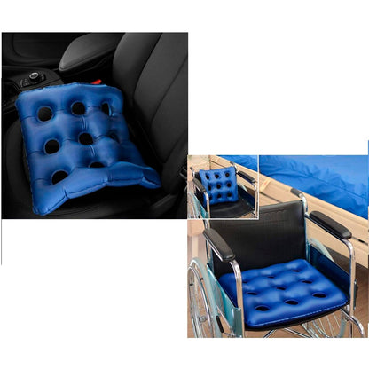 Cojín Asiento Antiescaras Ortopédico Inflable Silla De Rueda