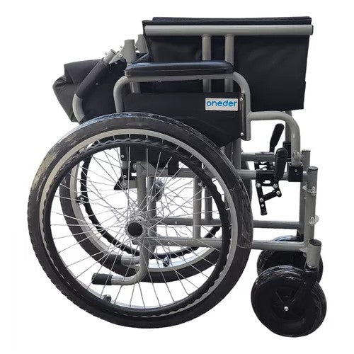 Silla De Ruedas Plegable Bariatrica Rueda Neumatica