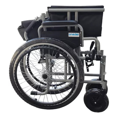 Silla De Ruedas Plegable Bariatrica Rueda Neumatica