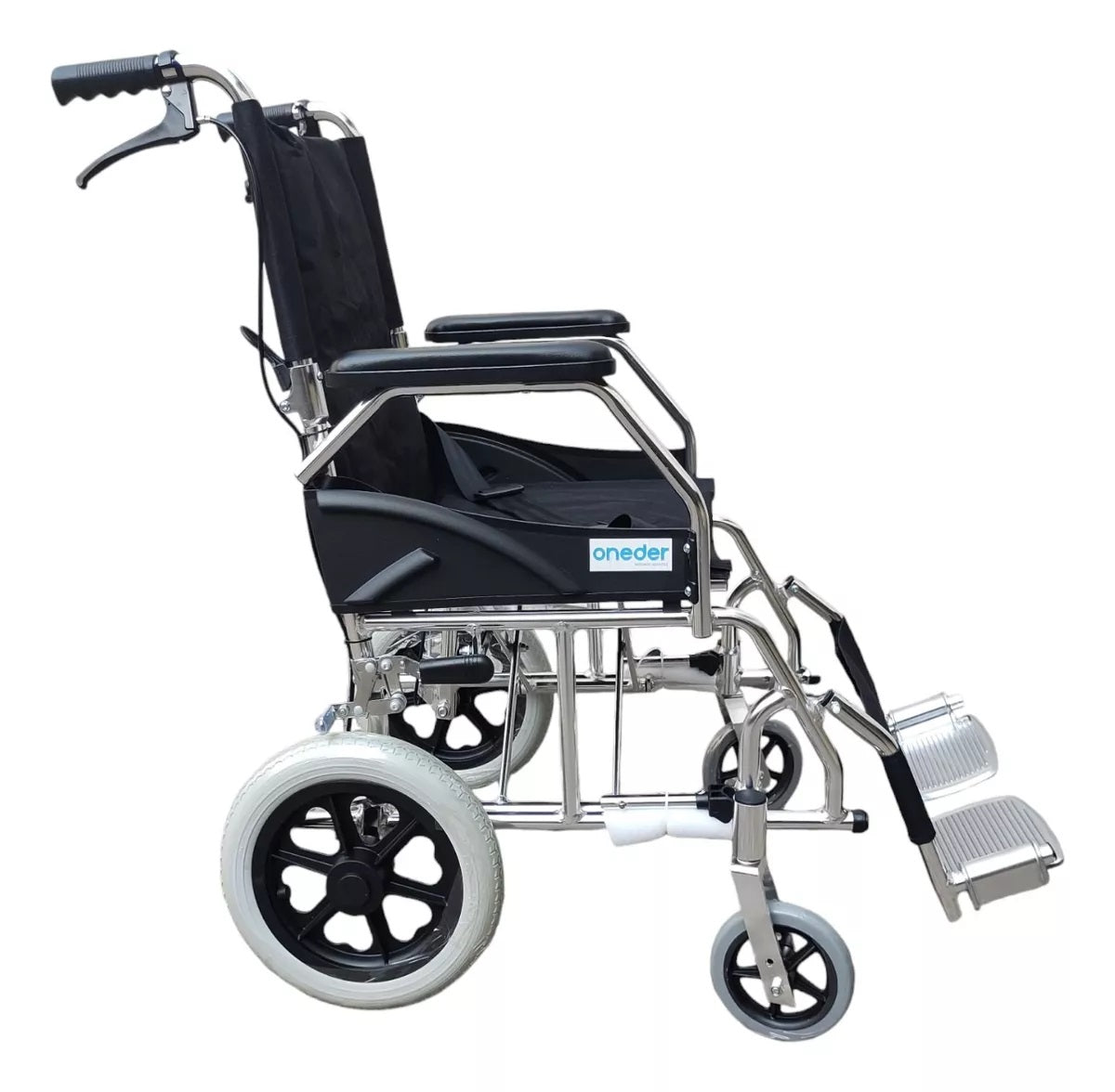 Silla de Ruedas De Paseo Aluminio Plegable