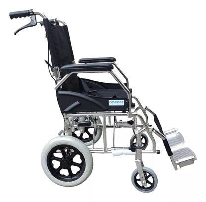 Silla de Ruedas De Paseo Aluminio Plegable