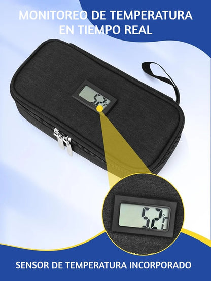 Bolso Estuche Para Viaje Porta Insulina Cooler Refrigerante