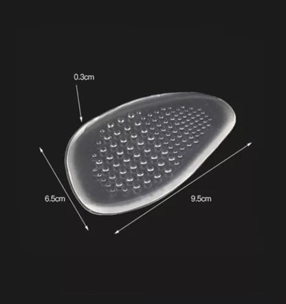 Par Plantilla De Gel Silicona Almohadilla Para Metatarso