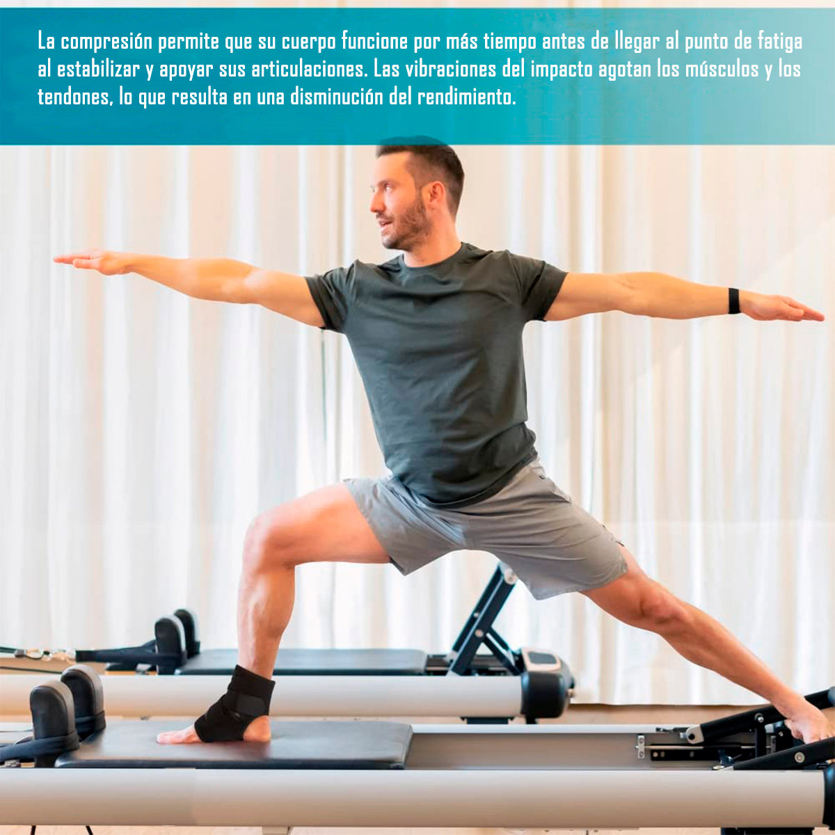 Tobillera Inmovilizadora Con Cintas De Velcro Ajustables