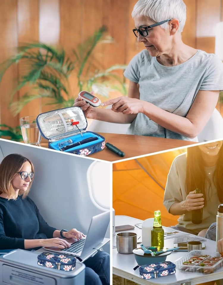 Bolso Cooler Estuche Para Viaje Porta Insulina Refrigerante