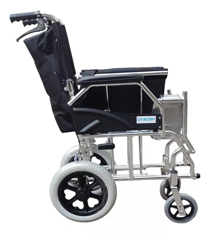 Silla de Ruedas De Paseo Aluminio Plegable