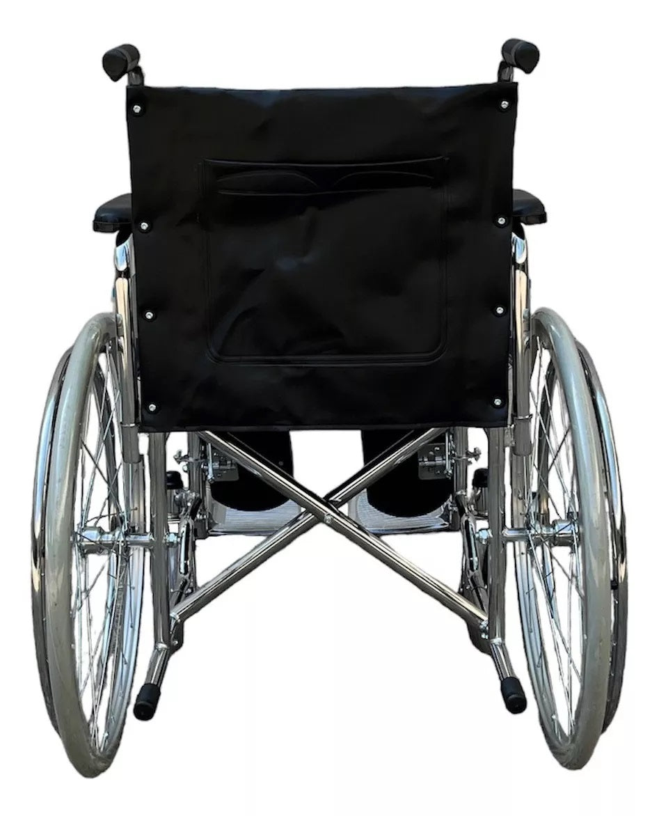 Silla De Ruedas Traumatologica Plegable Freno Manual